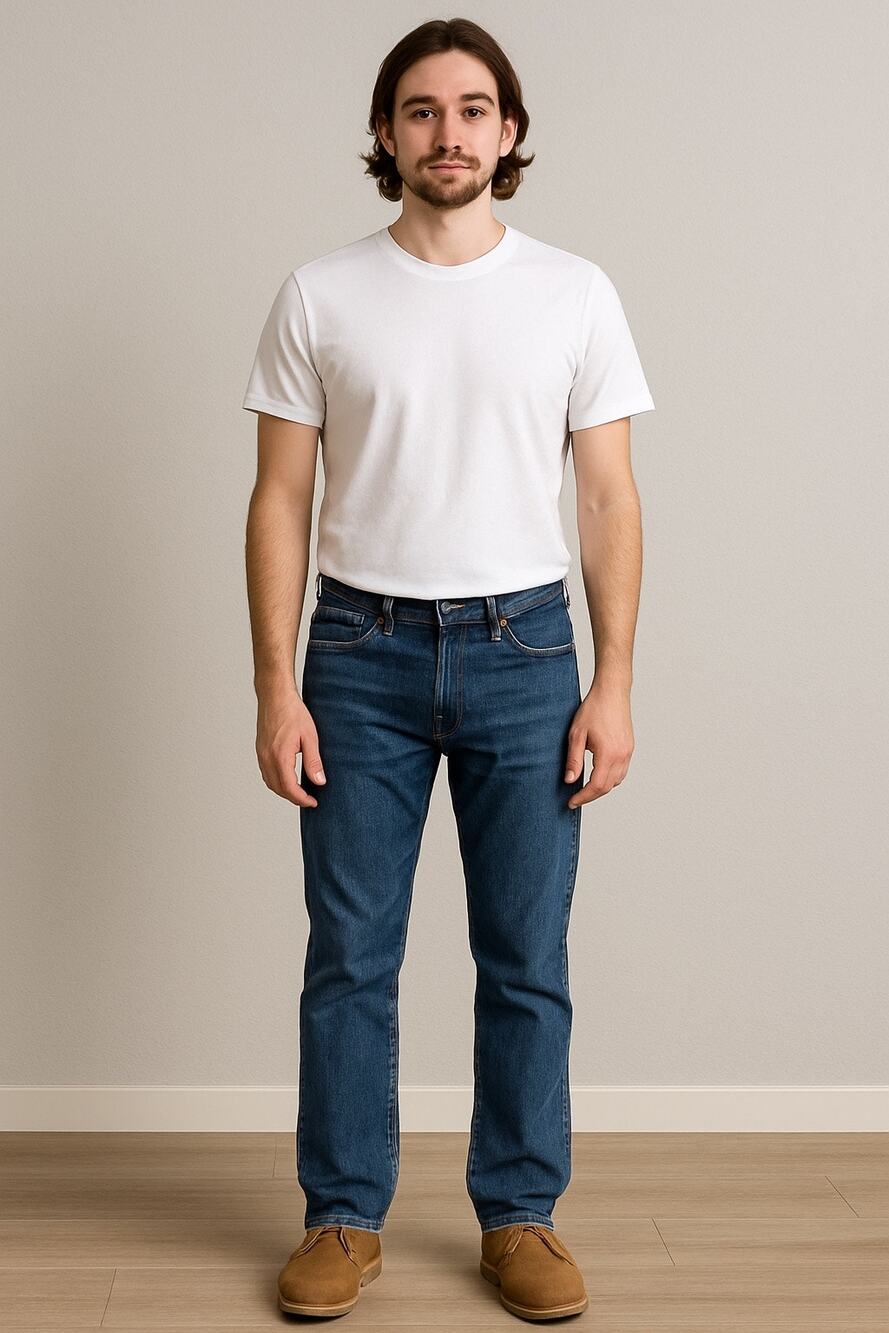 Classic Blue Slim Straight Denim Abercrombie & Fitch Jeans Men’s 28x30